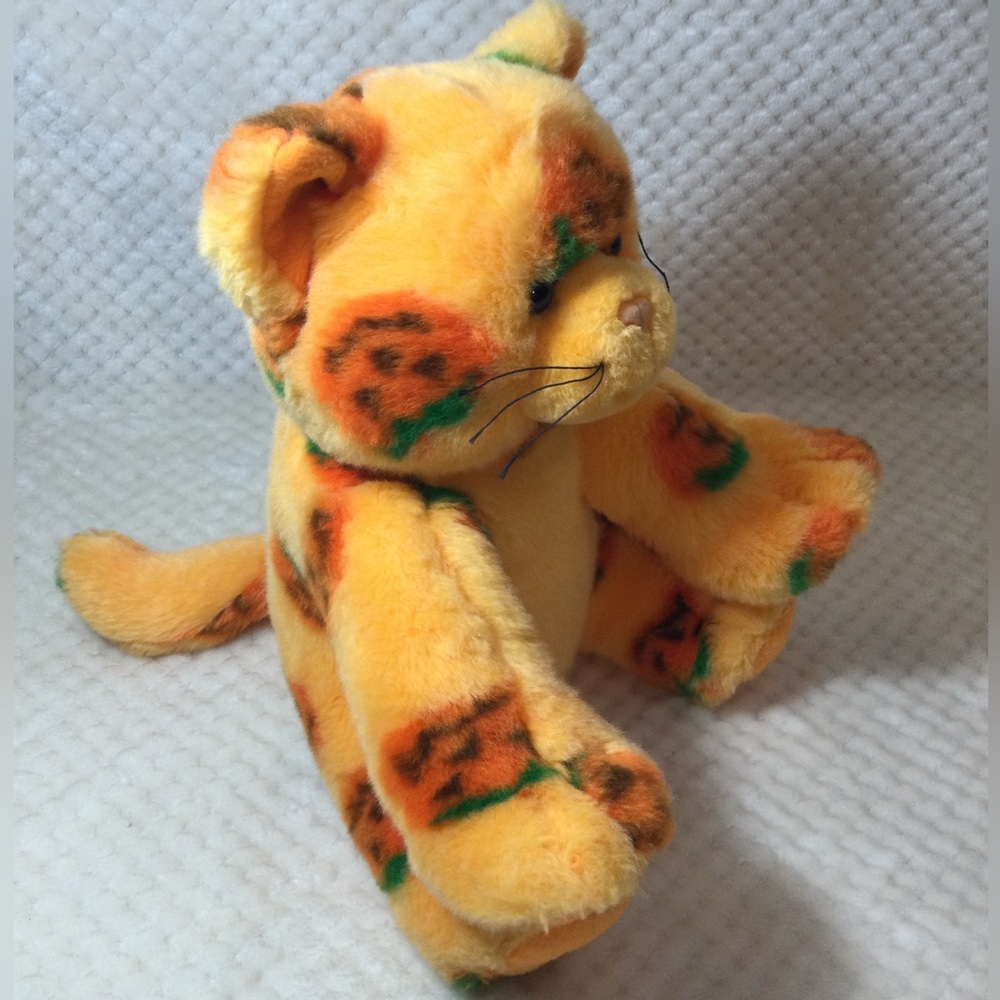 Build A Bear 2008 OG Pumpkin Kitty Plush Cat Stuffed Animal Toy 🎃 🐈‍⬛ READ - Picture 3 of 15